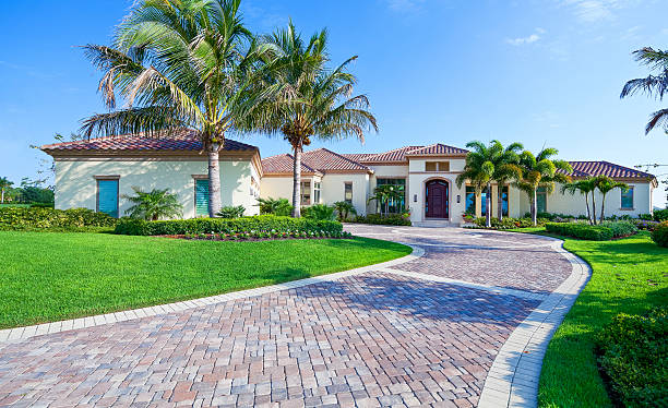 Permeable Paver Driveway in Shepherd, TX